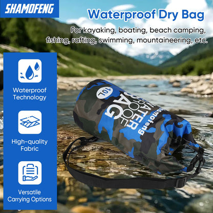 Waterproof Roll Top Dry Bag with Phone Case