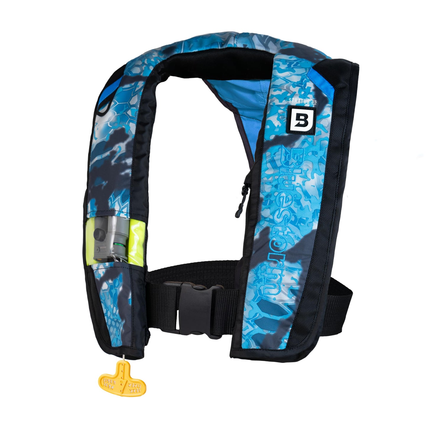 Automatic Inflatable Life Jacket with Manual Ripcord