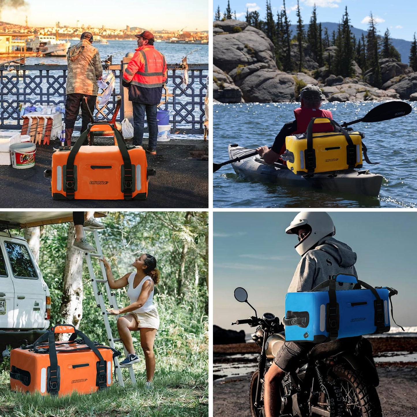 Waterproof Dry Bag Backpack for Kayaking, Travel & Camping