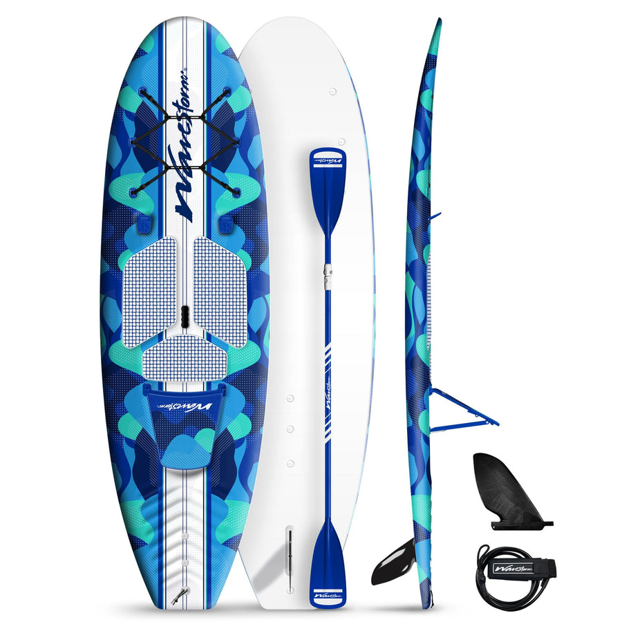 9'6" SUP Kayak Hybrid Foam Soft Top Paddleboard
