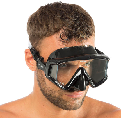 Panoramic Wide View Mask & Dry Snorkel Set