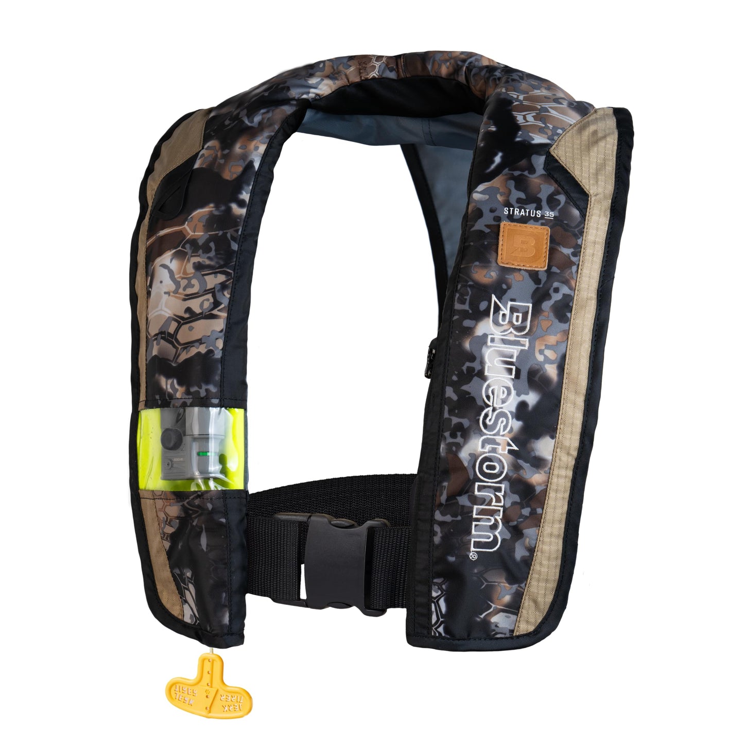 Automatic Inflatable Life Jacket with Manual Ripcord