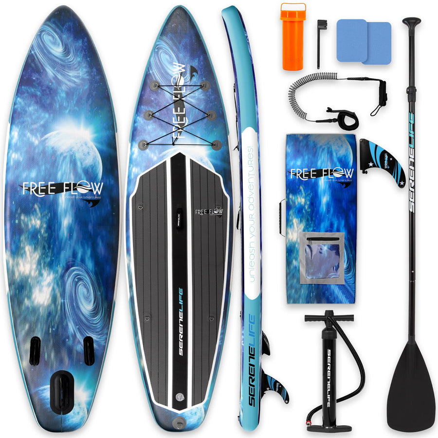 10'6" Inflatable Stand Up Paddle Board with Paddle & Pump