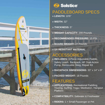 Inflatable Stand Up Paddle Board Kit 8' x 29" x 5"