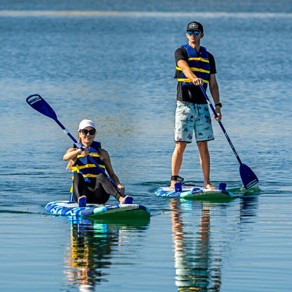 9'6" SUP Kayak Hybrid Foam Soft Top Paddleboard