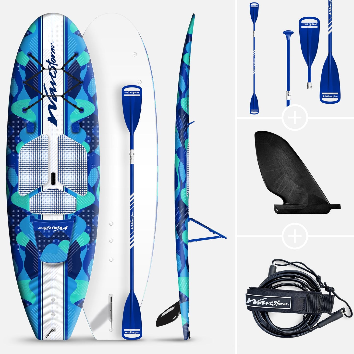 9'6" SUP Kayak Hybrid Foam Soft Top Paddleboard