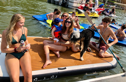 Multi Person Inflatable Family Paddle Board 12' x 5'