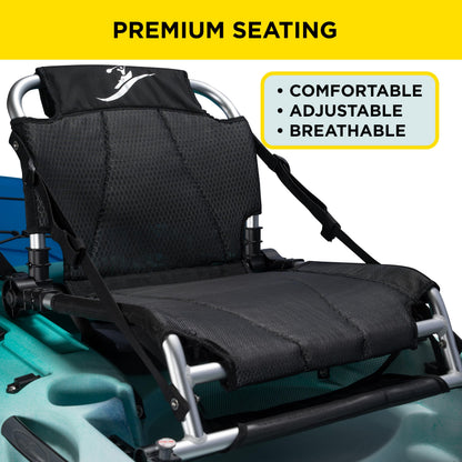 12 ft Solo Sit-On-Top Pedal Recreational Kayak